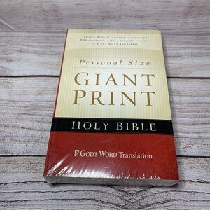 NEW God's Word Personal Size Giant Print Bible GW by Baker Publishing Group